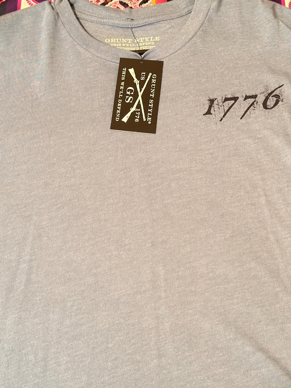 Grunt Style Blue 1776 Short Sleeve Tee
